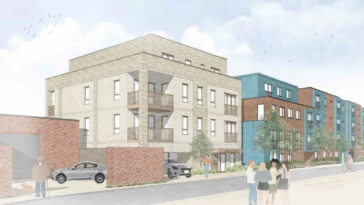 Granville Road Ph2 Flatted Block CGI