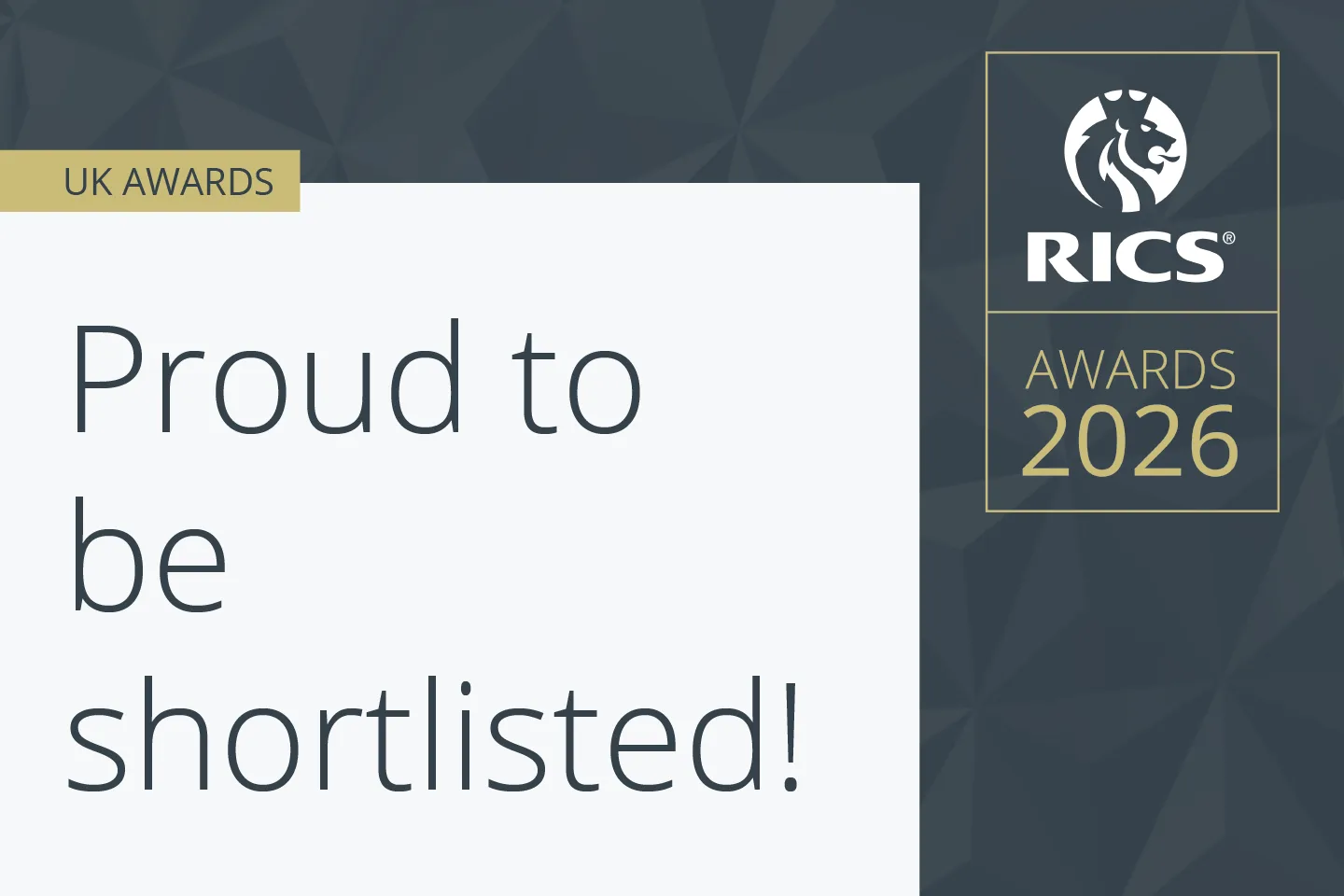 RICS Awards 2026 South East